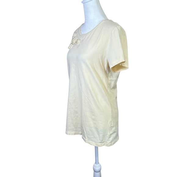 Lot Of 3 Motto QVC Stretch Cotton Casual Shirt Top Flower Embroidered Y2K Sz S - Picture 11 of 14